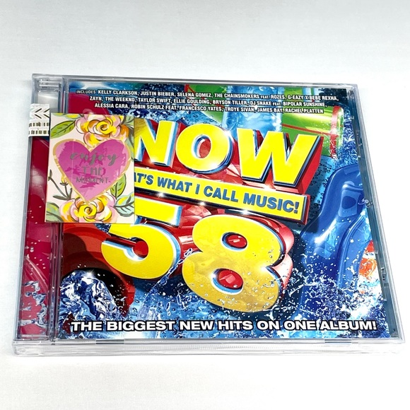 Now 58 That’s What I Call Music CD Songs 22 Tracks Total Shrink Wrapped New - Picture 4 of 11